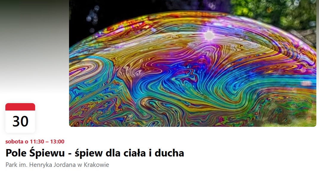 Pole Śpiewu - Śpiew dla ciała i ducha